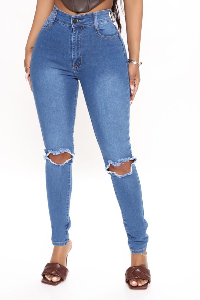 Distracted High Rise Jeans Fashion Nova