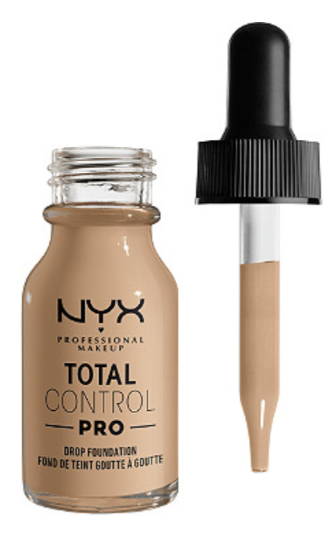 NYX Total Control Pro Drop Skin-True Buildable Vegan Foundation