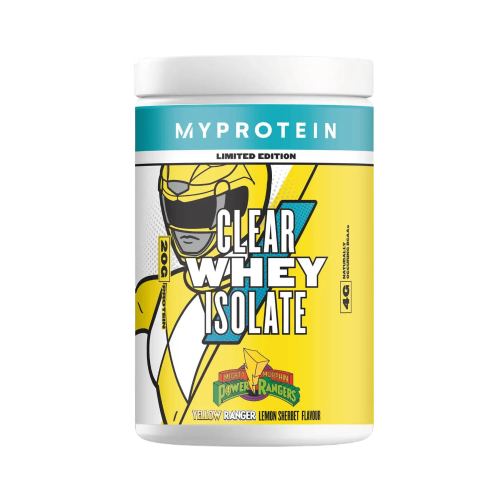 Clear Whey Isolate - Yellow Ranger Flavor